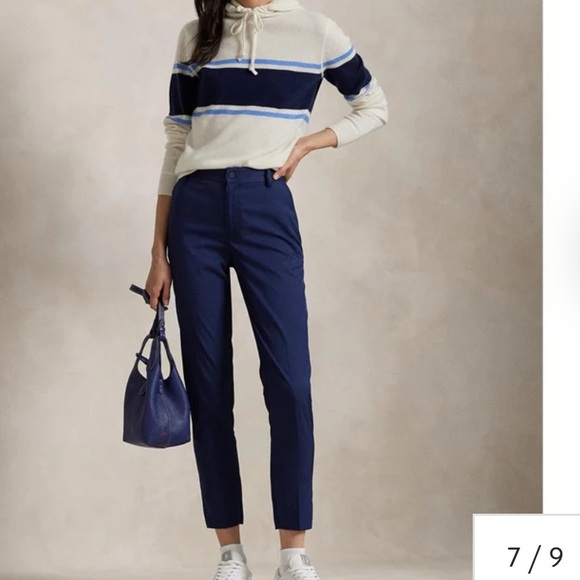 RLX Ralph Lauren Navy Straight Leg Pants